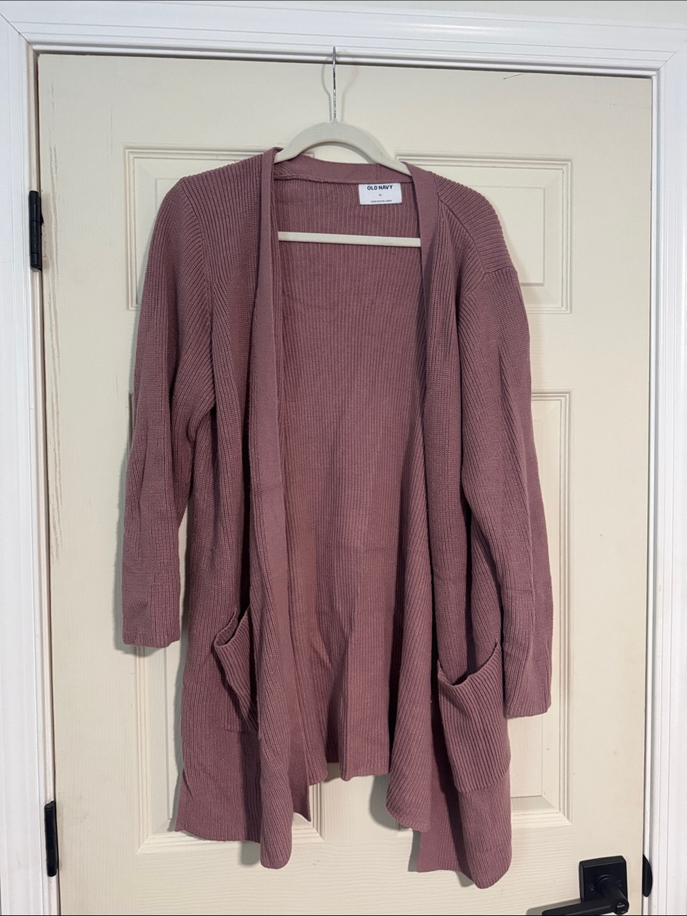 Old Navy Mauve Open-Front Women's Cardigan